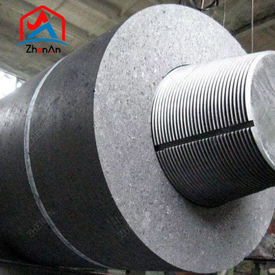 গ্রাফাইট ইলেকট্রোড UHP/HP/RP Dia 350mm গ্রাফাইট ইলেকট্রোড Lf বা Eaf জন্য স্তনবৃন্ত সঙ্গে