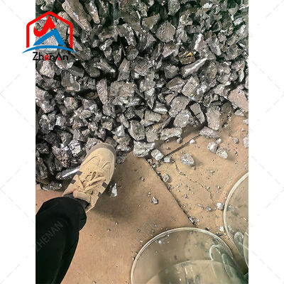 রেল স্টিল এবং ভারী যন্ত্রপাতি উপাদান তৈরিতে ব্যবহৃত ফে ভ্যানাডিয়াম 60 গ্রেড ব্রিকেট গাঢ় ধূসর