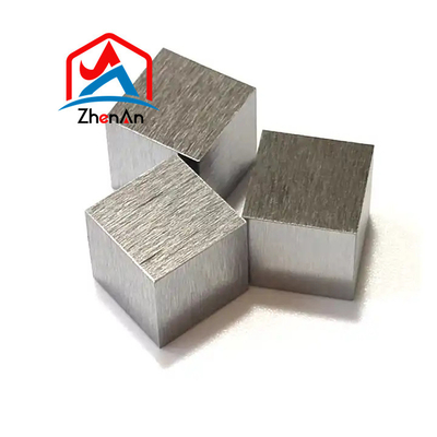 উচ্চ ঘনত্ব বিশুদ্ধ টংস্টেন কিউব ছোট ভলিউম