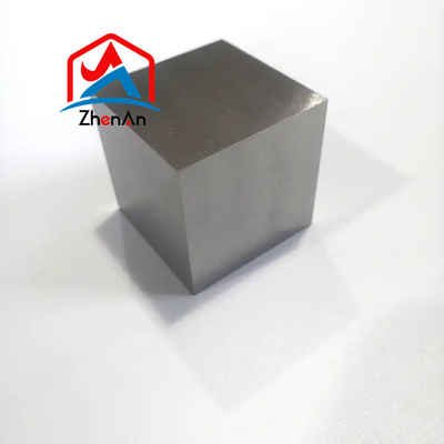 উচ্চ ঘনত্ব বিশুদ্ধ টংস্টেন কিউব ছোট ভলিউম