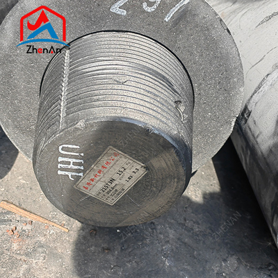 Dia 75mm-700mm L1800-2700mm UHP HP RP Electrodo De Grafito গ্রাফাইট ইলেকট্রোড 4tpi 4tpil স্তনবৃন্ত জন্য Eaf Lf