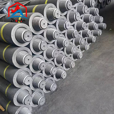উচ্চ ক্ষমতা উচ্চ মানের এইচপি 250mm আরপি গ্রাফাইট ইলেক্ট্রোড 205mm * 1600mm