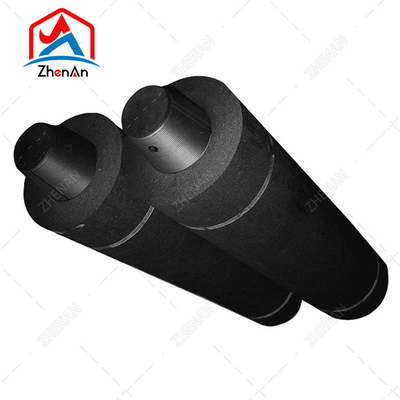 100-750mm গ্রাফাইট ইলেক্ট্রোড UHP HP RP গ্রাফাইট ইলেক্ট্রোড Eaf Lf চুল্লি জন্য