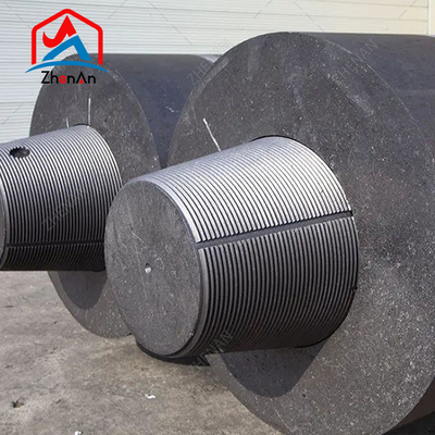 100-750mm গ্রাফাইট ইলেক্ট্রোড UHP HP RP গ্রাফাইট ইলেক্ট্রোড Eaf Lf চুল্লি জন্য