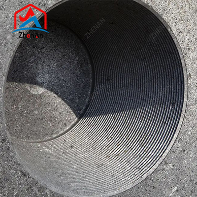 100-750mm গ্রাফাইট ইলেক্ট্রোড UHP HP RP গ্রাফাইট ইলেক্ট্রোড Eaf Lf চুল্লি জন্য