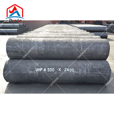 500mm Dia UHP গ্রাফাইট ইলেক্ট্রোড উচ্চ বিশুদ্ধতা উচ্চ ঘনত্ব