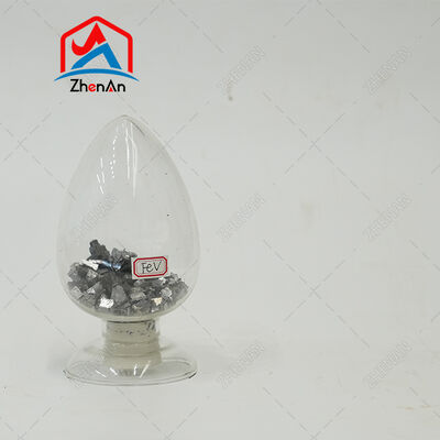 ফেরো ভ্যানাডিয়াম FeV80, রূপালী ধূসর রঙের খণ্ড, যার মধ্যে ৮০% ভ্যানাডিয়াম উপাদান রয়েছে, যা ফেরোalloy প্ল্যান্টে দক্ষ ডিঅক্সিডেশন এর জন্য ব্যবহৃত হয়