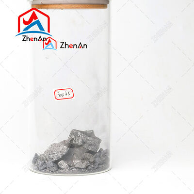 ইন্ডাস্ট্রিয়াল ফেরোসিলিকন ৭৫ (ফেসি ৭৫) ৭৫% সিলিকনযুক্ত খাদ যা স্টিল তৈরির জন্য ডিঅক্সাইডেশন করে