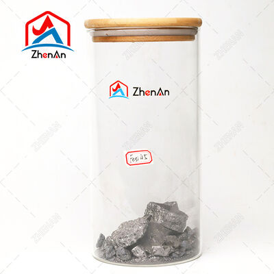 উচ্চ বিশুদ্ধতা ফেরোসিলিকন ফেইসিআই খাদ 10-100 মিমি গ্রানুলের সাথে স্টিল পরিশোধনের জন্য