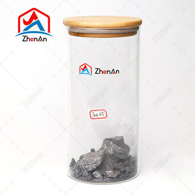 উচ্চ বিশুদ্ধতা ফেরোসিলিকন ফেইসিআই খাদ 10-100 মিমি গ্রানুলের সাথে স্টিল পরিশোধনের জন্য